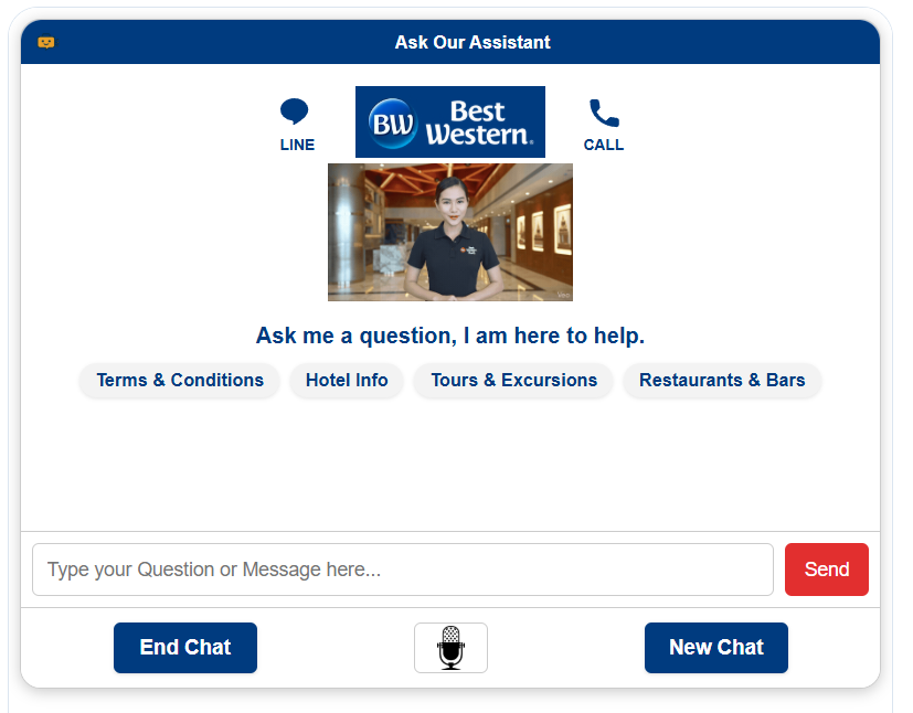 Best Western Click Sathorn 11 assistant screenshot
