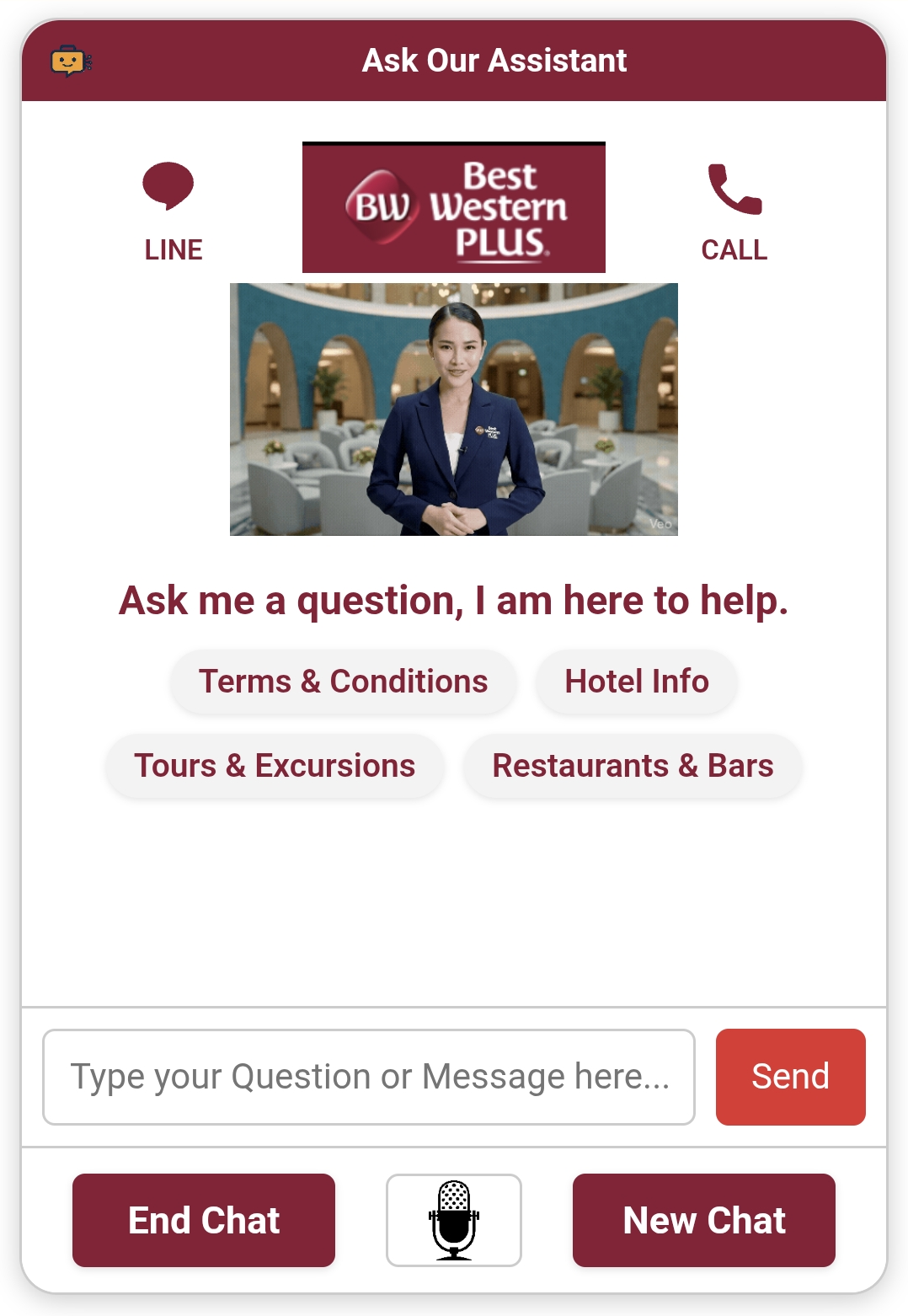Best Western Plus Carapace Hua Hin assistant screenshot