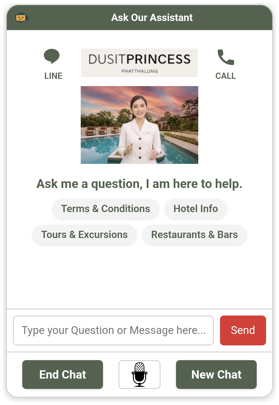 Dusit Princess Phatthalung assistant screenshot