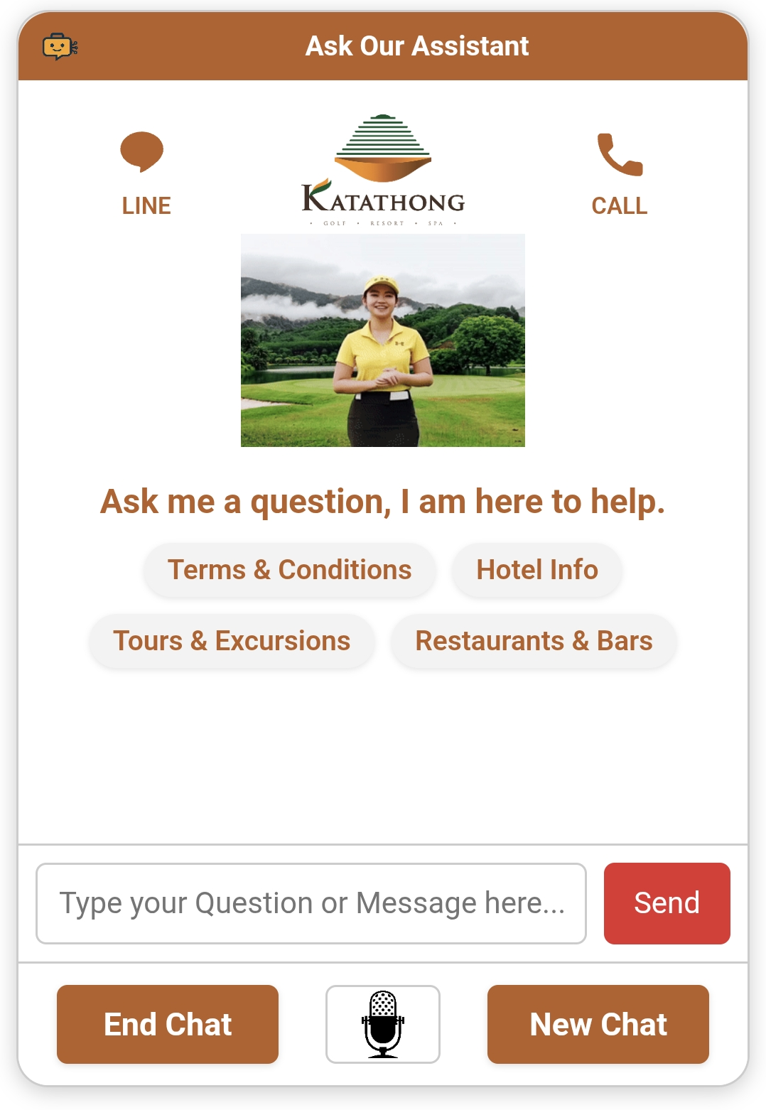 Katathong Golf Course assistant screenshot