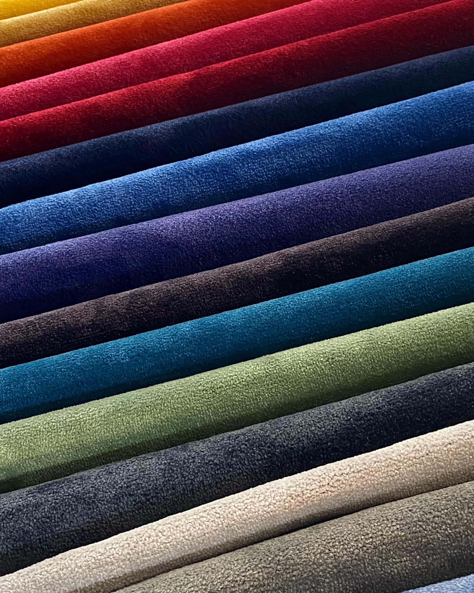 Supporting CarpetSydney.com.au image context for Velour Carpet – Cut Pile Carpet – Luxury. This visual broadens the public image library with specific carpet colours, textures, styles, rooms or showroom examples that can be shown when a visitor asks for images or examples. Image context for CarpetSydney.com.au. Title: Velour Carpet – Cut Pile Carpet – Luxury Category: Velour Cut Pile Luxury Bright Filename meaning: Carpet Sydney Fun Bright Carpet Colours Luxury Velour Plush Cut Pile Carpet Visual cues: Materials / textures: Velour, Cut Pile, Plush; Style: Luxury, Bright Related questions: Show me examples related to velour carpet – cut pile carpet – luxury; What styles and carpet colours do you recommend? Suggested use: Use when a visitor asks to see examples, colours, materials, styles, stair carpet, rugs, showroom options or room-specific carpet ideas. Image URL: https://images.owntheconversation.com/story-factory/generated-stills/carpet-sydney-digital-twin/5e4ce561/CarpetSydneyFunBrightCarpetColoursLuxuryVelourPlushCutPileCarpet.jpg Related questions: Show me examples related to velour carpet – cut pile carpet – luxury; What styles and carpet colours do you recommend?