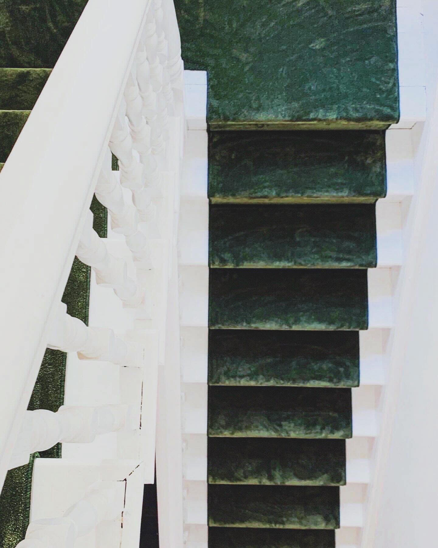 Staircase Carpet – Velour Carpet – Luxury – Green