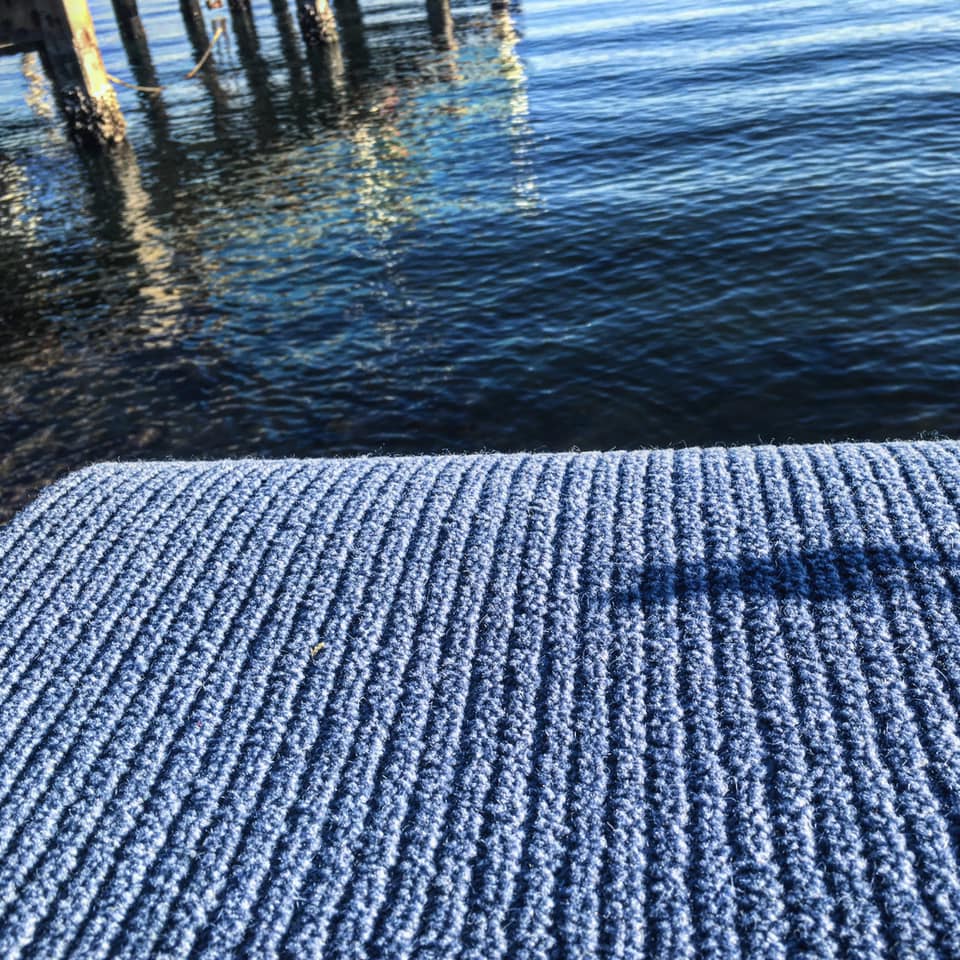 Wool Carpet – Woven Carpet – Coastal – Blue