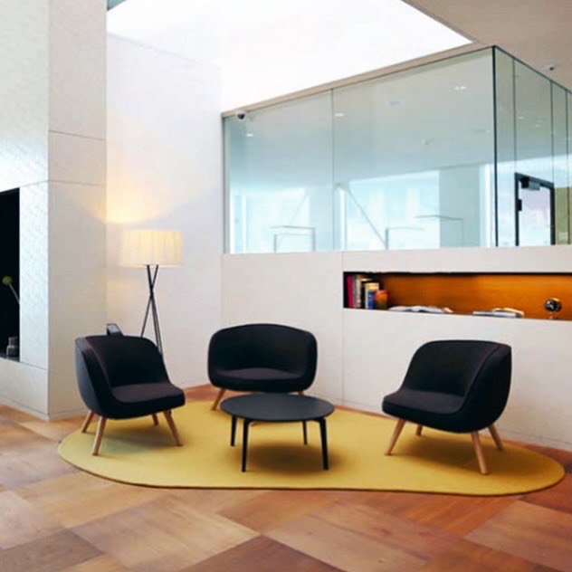Living Room Carpet – Velour Carpet – Luxury – Yellow