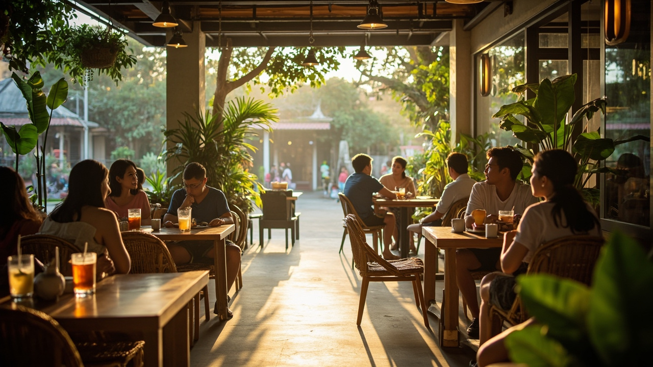 Cafés and Restaurants