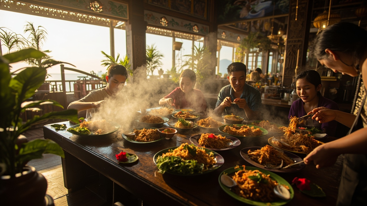Welcoming Dining Scene