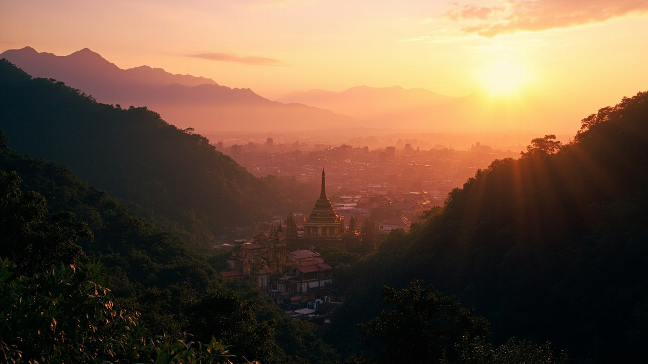 Chiang Dao Mountains And Caves