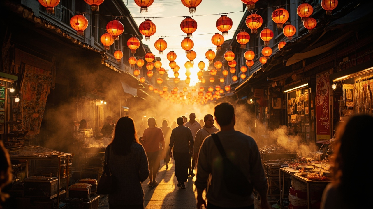 Night Markets And Walking Streets