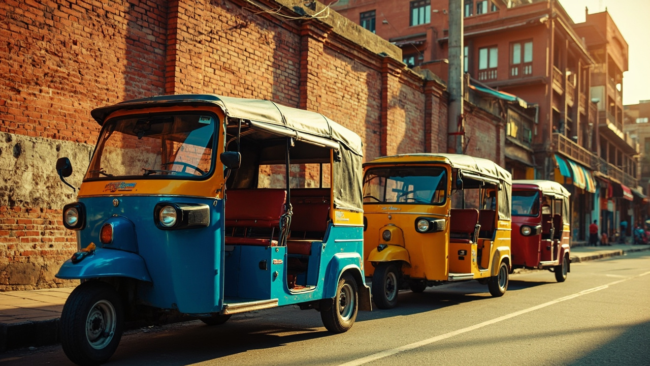 Taxis, Tuk Tuks And Ride Hailing