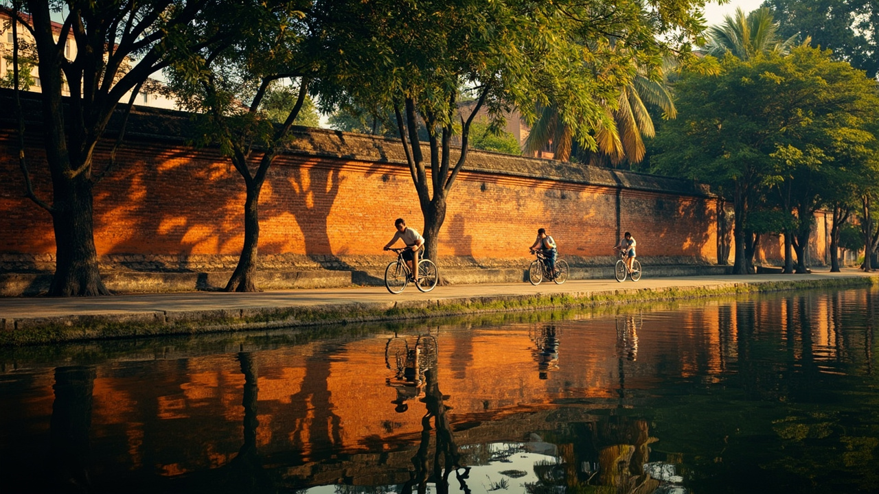 City Walls, Gates And Historic Chiang Mai