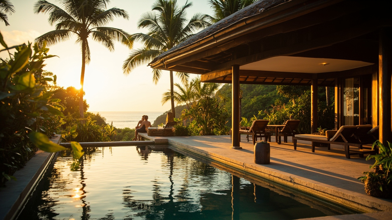 Generated editorial hero image for the Khao Lak Property Guide visual library, showing an aspirational tropical property setting in the wider Khao Lak and Takua Pa region.