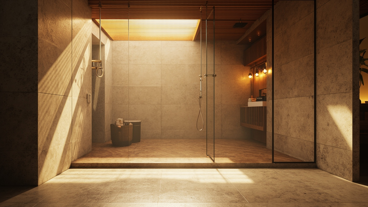 Generated editorial image for Bathroom Renovation: a bathroom being transformed with walk-in shower, natural stone and improved ventilation. This is contextual imagery, not a photograph of a specific listing or ThaiLife property.