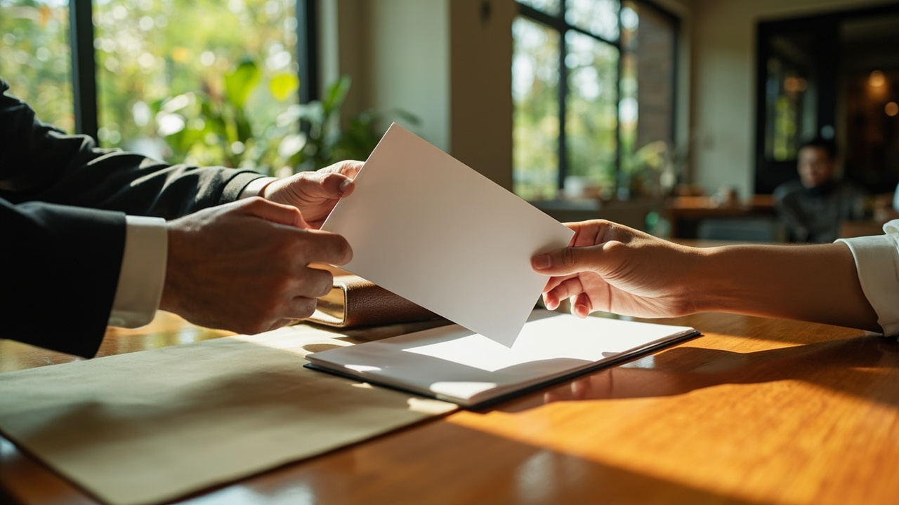 Generated Editorial Image for Deposit Payments: a Secure Professional Payment-&-Receipt Moment with No Visible Financial Details. This Is Contextual Imagery, Not a Photograph Of