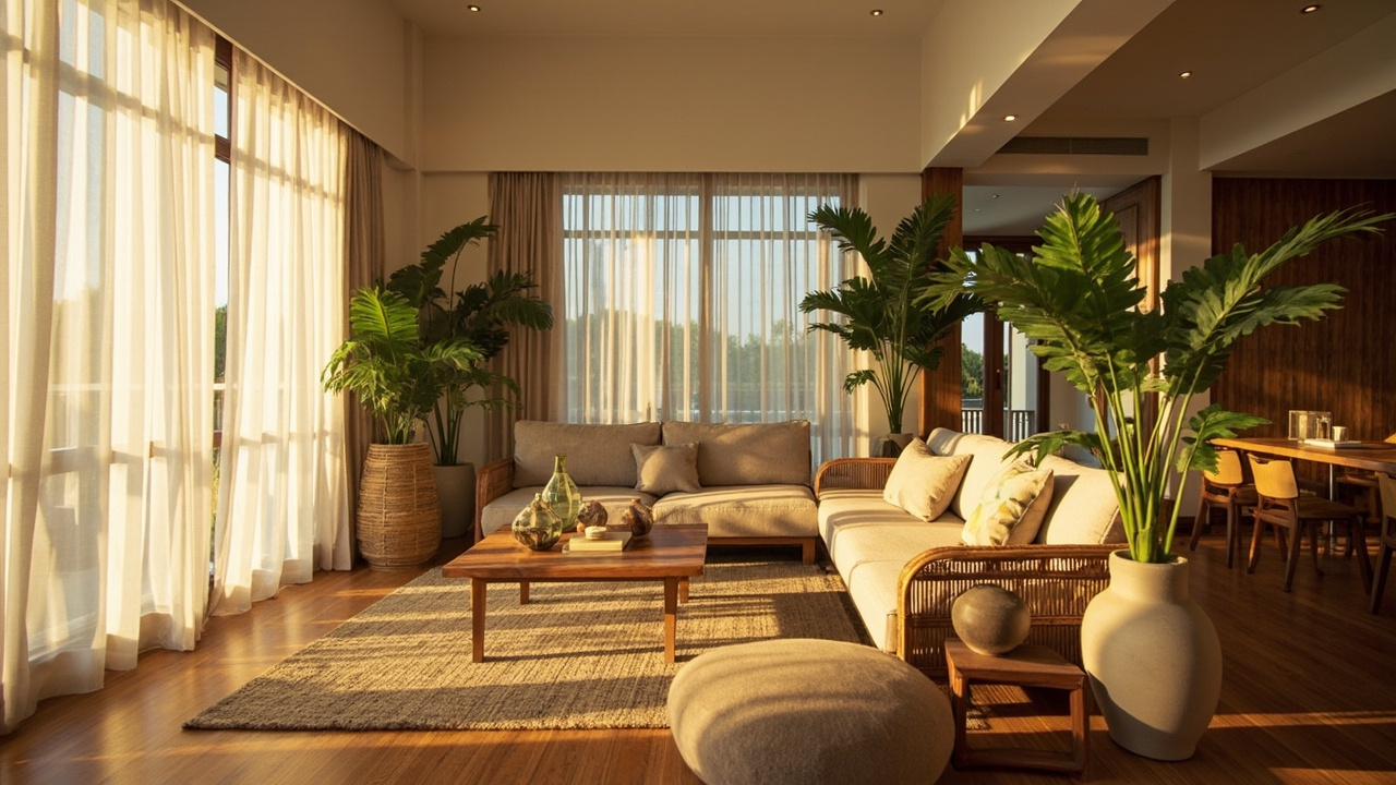 Generated editorial image for Long-Term Rental Investment: a comfortable furnished home suited to year-round tenants and stable occupancy. This is contextual imagery, not a photograph of a specific listing or ThaiLife property.