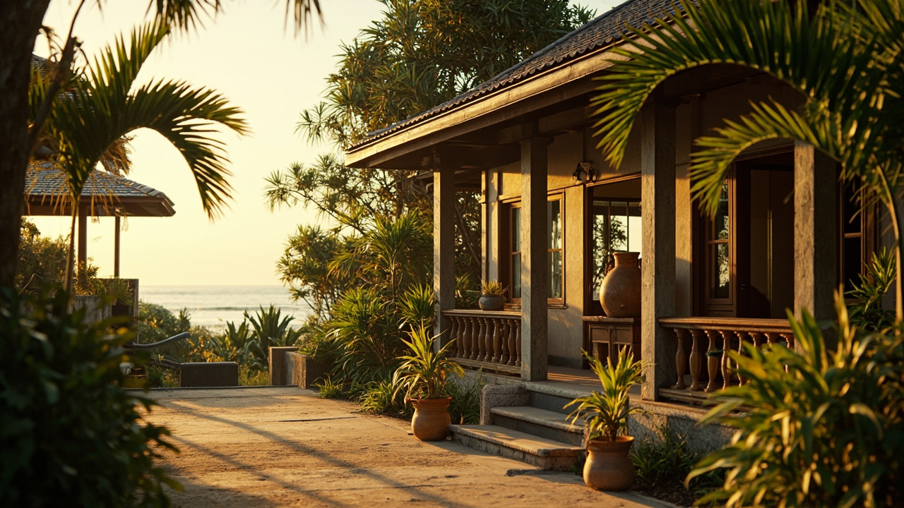 Generated editorial image for Baan Nam Khem Properties: an authentic Baan Nam Khem coastal-living scene with a well-kept tropical home, local community character and nearby sea air. This is contextual imagery, not a photograph of a specific listing or ThaiLife property.