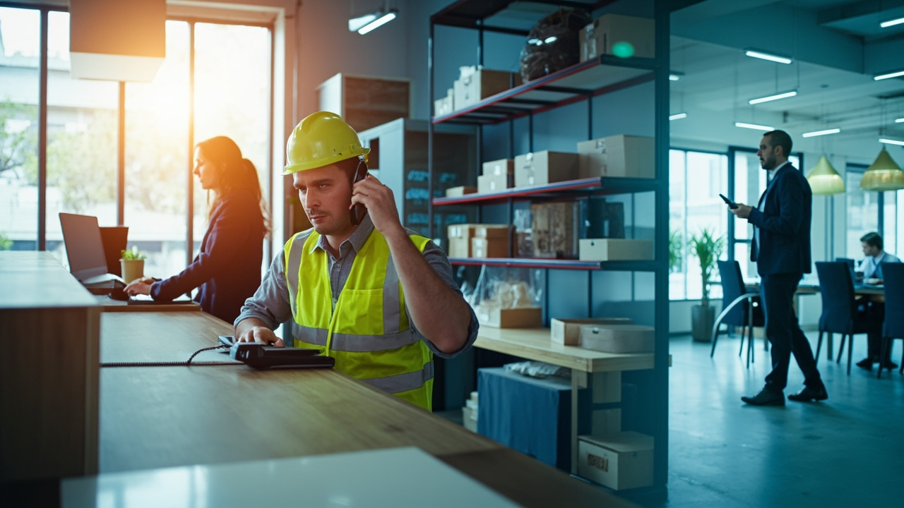 Call Flow Reception and Multi-Site Communications