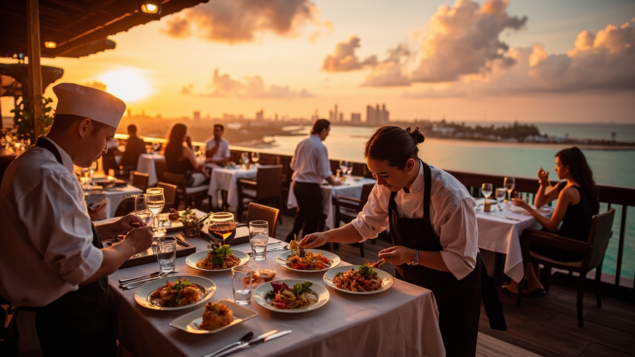 Rooftop, Sea-View and Romantic Dining
