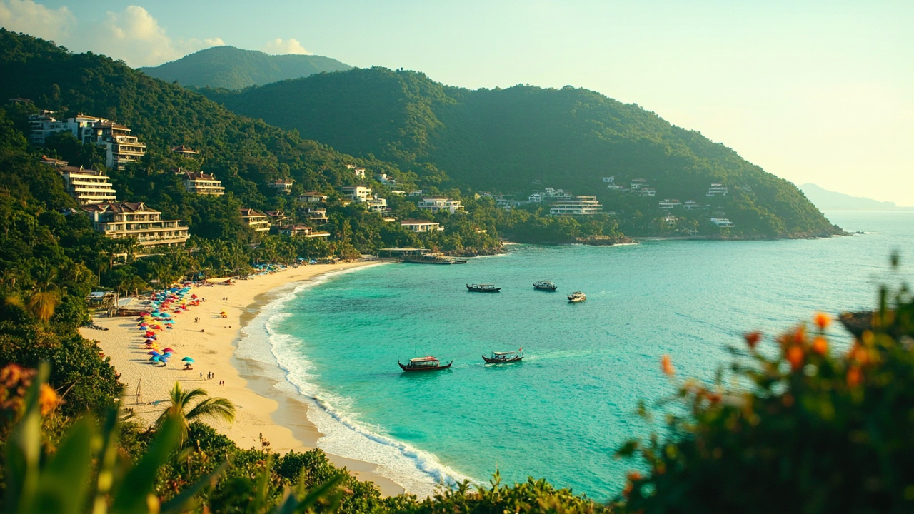 Generated editorial image for Patong Beach, supporting Phuket property research, area comparisons and practical buyer guidance. This is contextual imagery, not a photograph of a specific property or live listing.