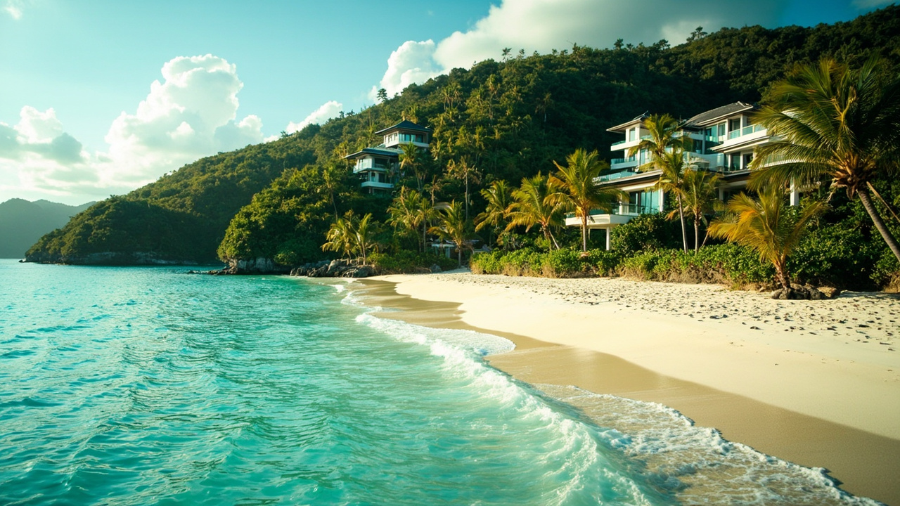 Generated editorial image for Surin Beach, supporting Phuket property research, area comparisons and practical buyer guidance. This is contextual imagery, not a photograph of a specific property or live listing.