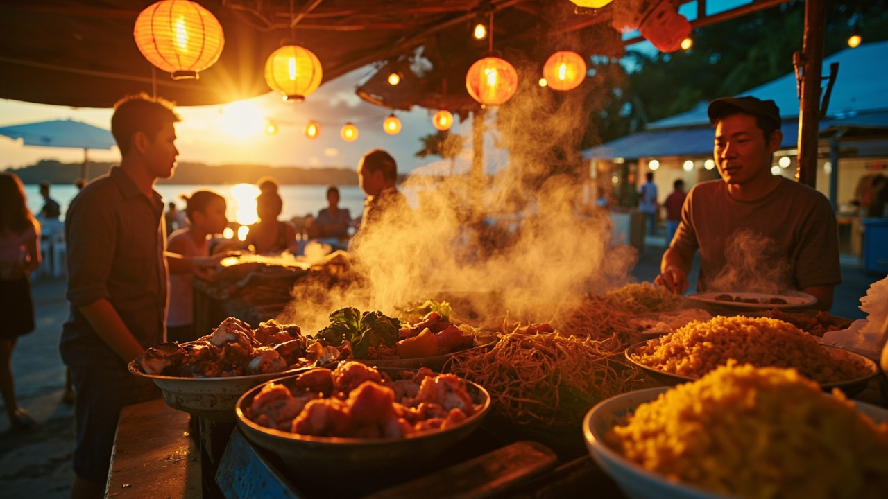 Generated editorial image for Thai Food, supporting Phuket property research, area comparisons and practical buyer guidance. This is contextual imagery, not a photograph of a specific property or live listing.