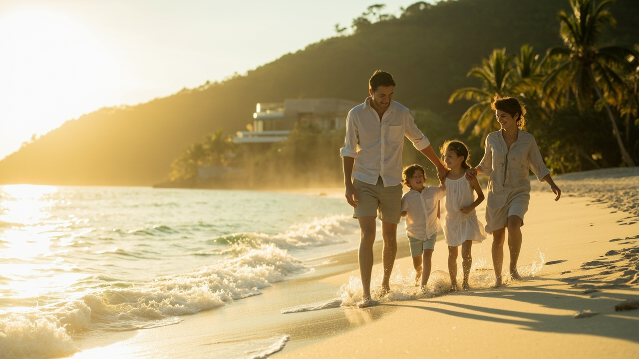 Generated editorial image for Phuket Family Lifestyle, supporting Phuket property research, area comparisons and practical buyer guidance. This is contextual imagery, not a photograph of a specific property or live listing.