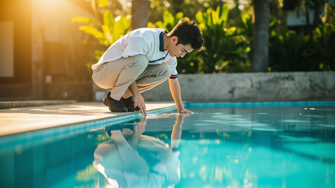 Generated editorial image for Phuket Pool Maintenance, supporting Phuket property research, area comparisons and practical buyer guidance. This is contextual imagery, not a photograph of a specific property or live listing.