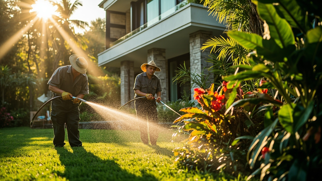 Generated editorial image for Phuket Garden Maintenance, supporting Phuket property research, area comparisons and practical buyer guidance. This is contextual imagery, not a photograph of a specific property or live listing.