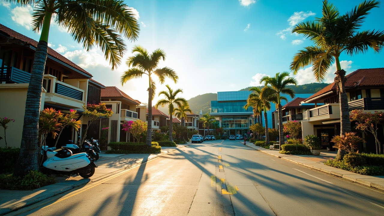 Generated editorial image for Phuket Shopping Access, supporting Phuket property research, area comparisons and practical buyer guidance. This is contextual imagery, not a photograph of a specific property or live listing.