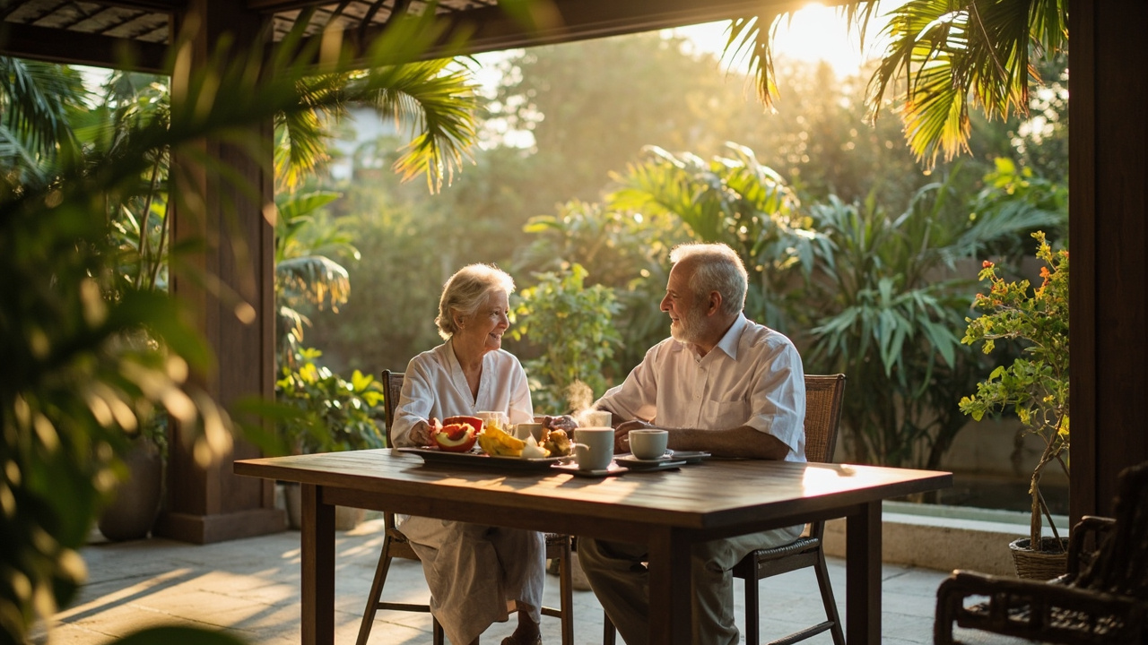 Generated editorial image for Retiring In Phuket, supporting Phuket property research, area comparisons and practical buyer guidance. This is contextual imagery, not a photograph of a specific property or live listing.