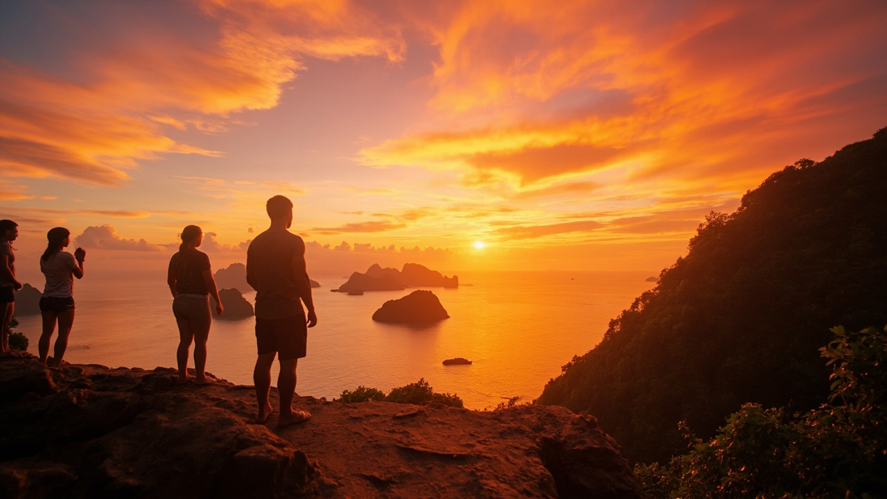 Sunset Beaches And Viewpoints