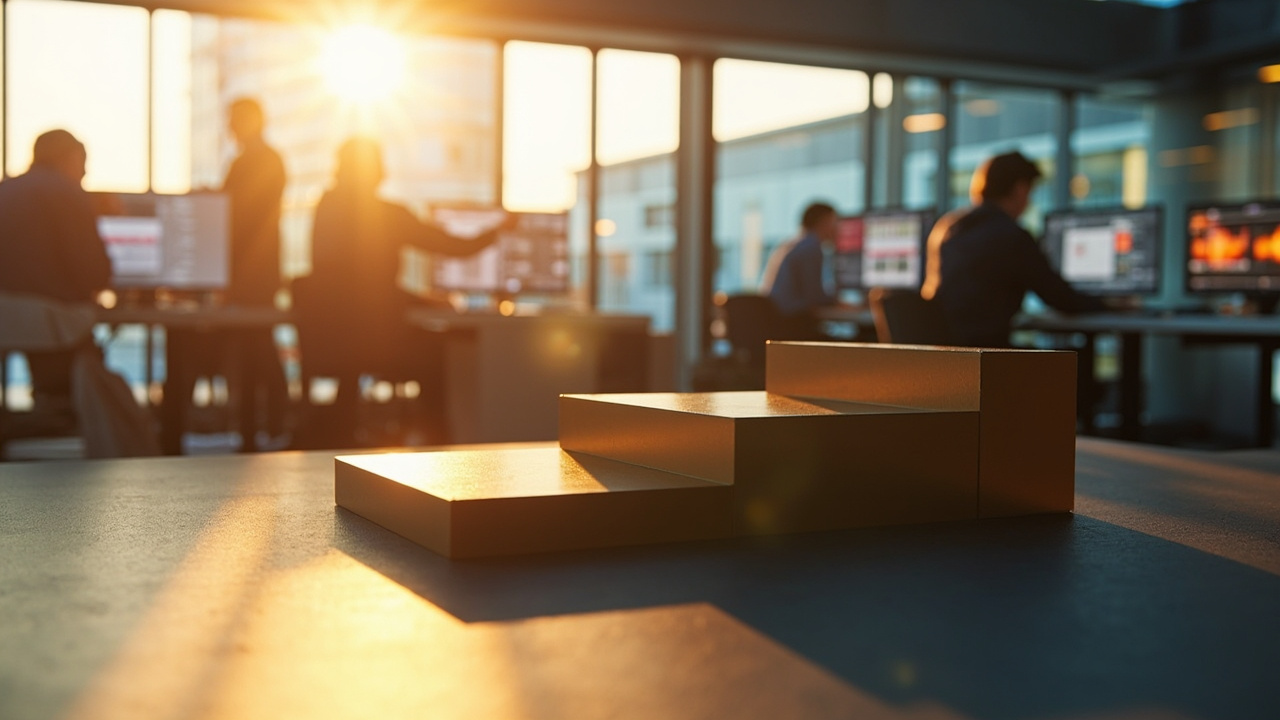 A podium scene shows From Bronze to Gold — bronze, silver and gold stages, visibility improvement, Digital Twin maturity, business knowledge growth, rich context, AI understanding.