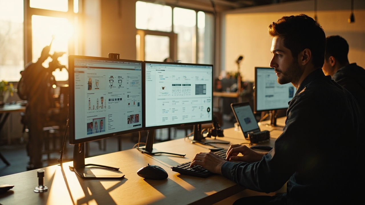 A category scene revisits AI Visibility For Web Designers — designer portfolio, site wireframes, structured outputs, AI-ready websites.