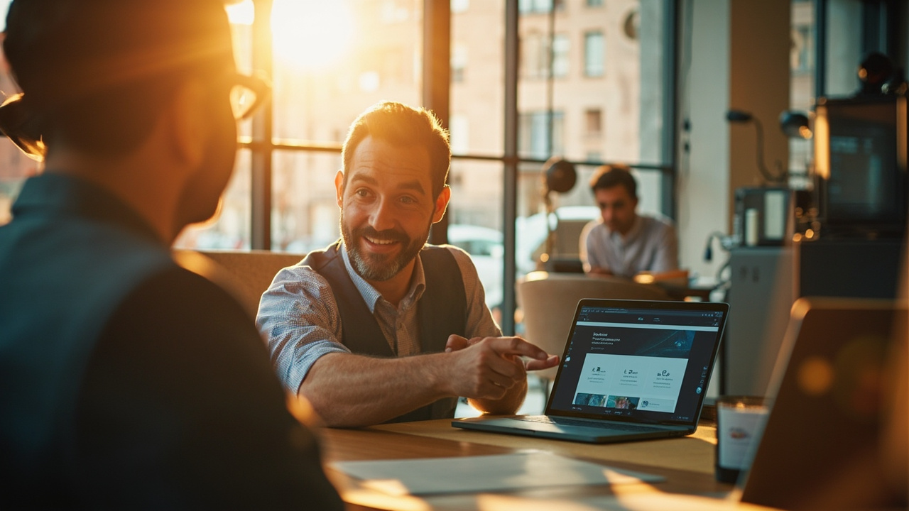 A reassurance scene shows Professional fulfilment without the partner needing to build the system — hands-off fulfilment, hands-on sales relationship.