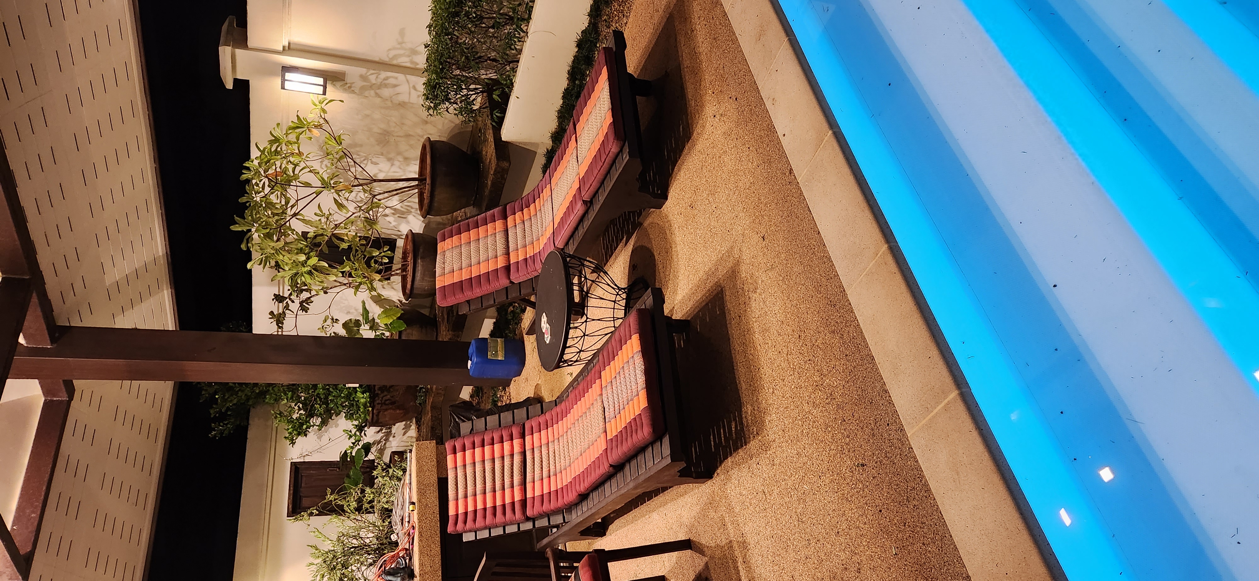 Thai Life Beach House Pool Loungers