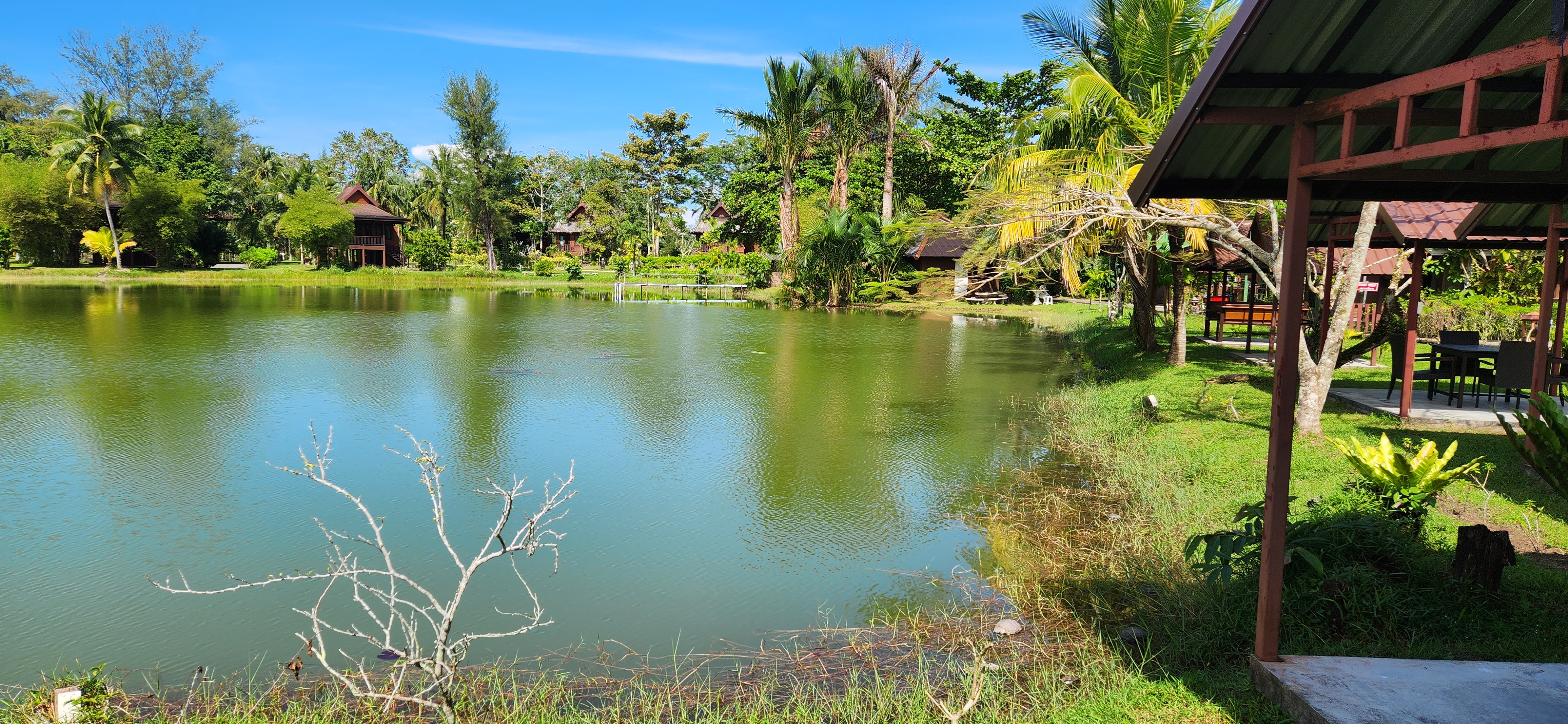 Thai Life Beach House Pond