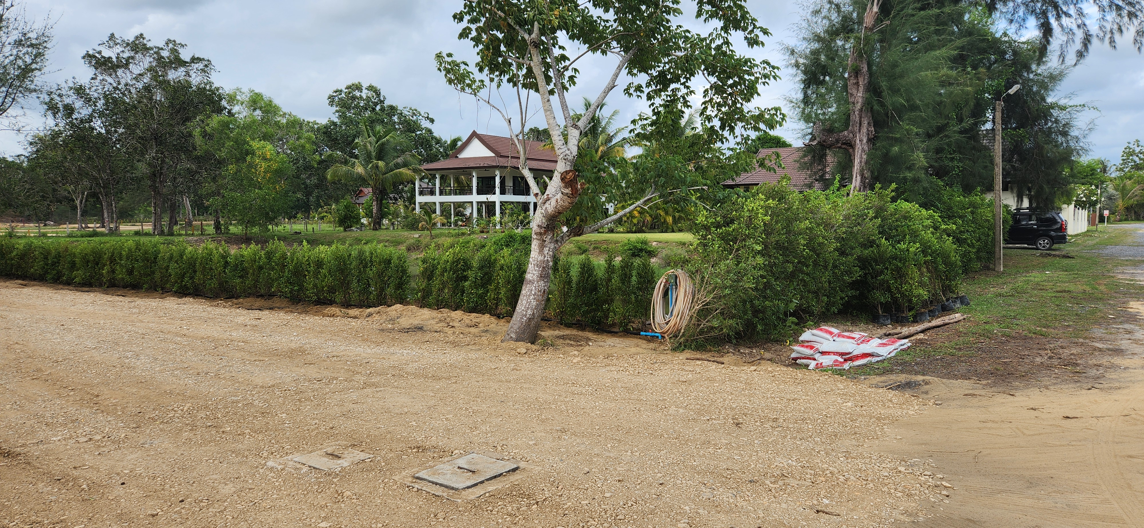 Local Road near Thai Life Beach House