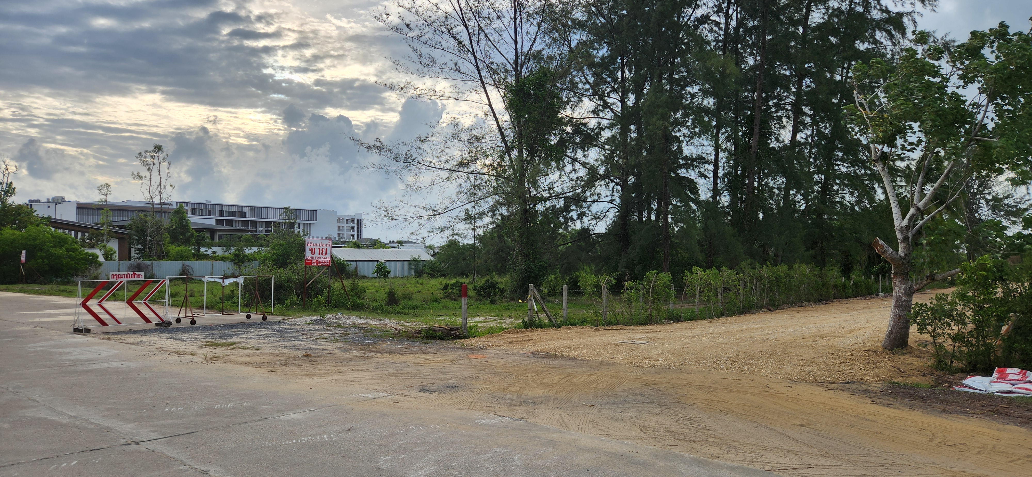 Local Road near Thai Life Beach House