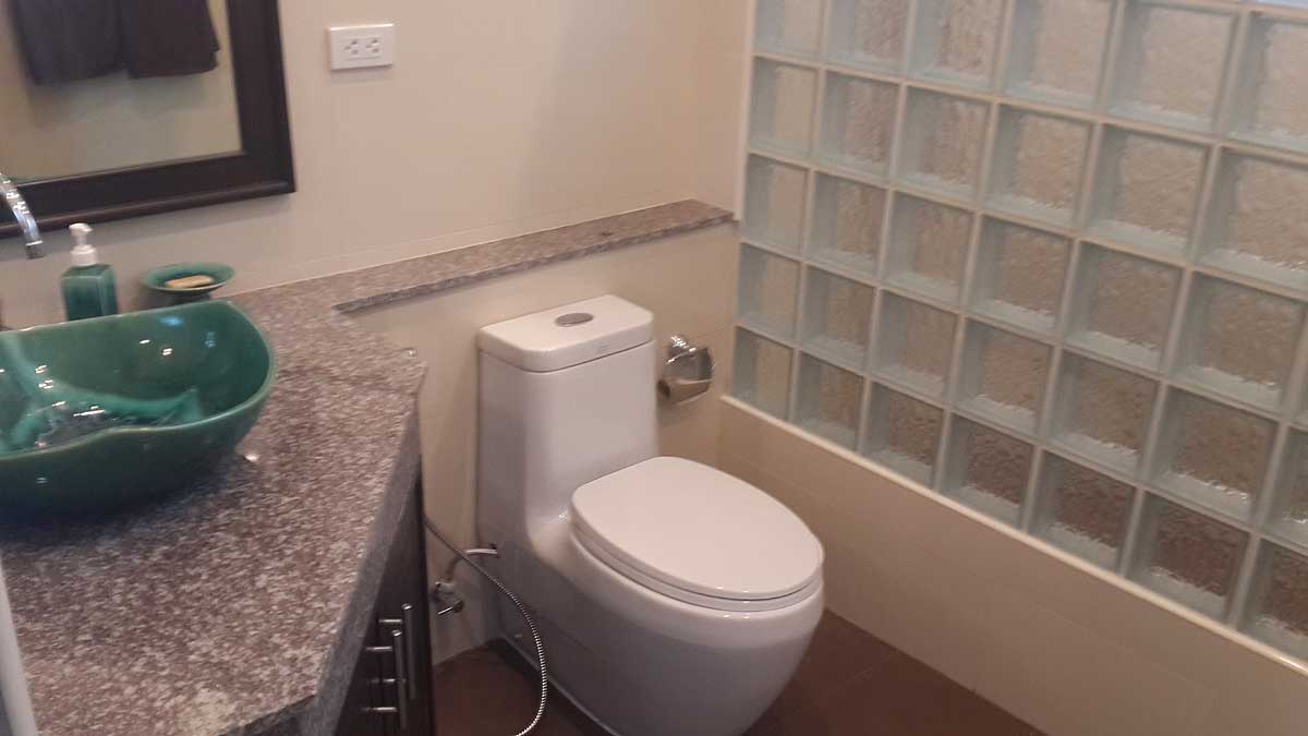 Property archive image for Thai Life Beach House showing modern bathroom with toilet and sink. Supplied from the Thai Life Beach House media archive; where capture date is not known, buyers should confirm current condition for decision-critical details.