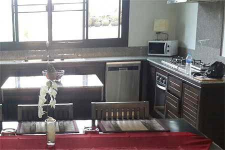Modern Kitchen Dining Area Home Real Estate - ThaiLife Beach House Khao Lak