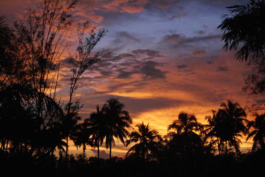 Tropical Sunset View From Property - ThaiLife Beach House Khao Lak
