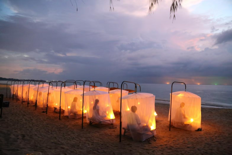 Beach Meditation Retreat Evening Glow B4 - ThaiLife Meditation & Wellness Resort