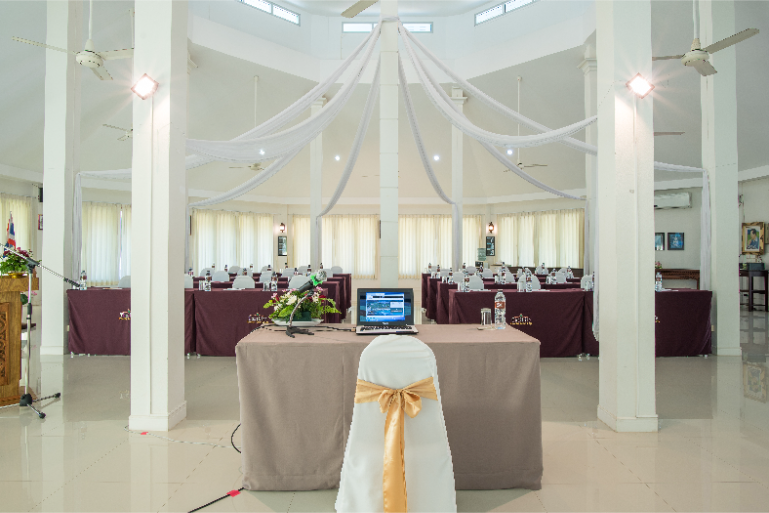 Event Meeting Hall Setup Hospitality - ThaiLife Meditation & Wellness Resort