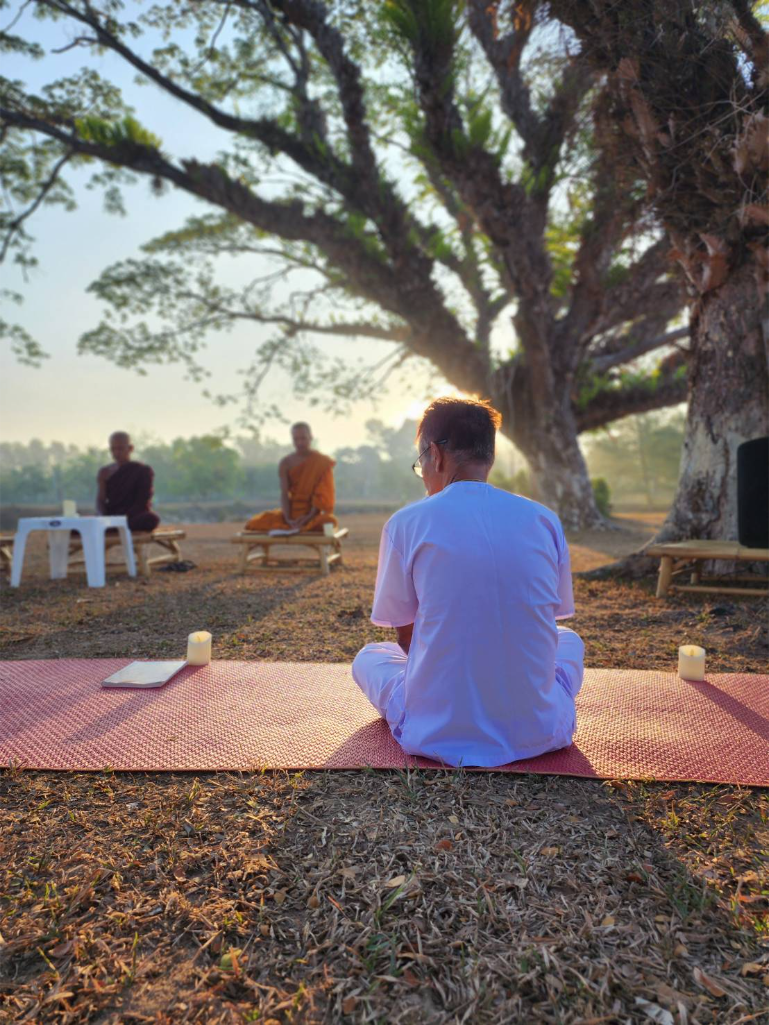 Outdoor Meditation Session Hotel Guest Wellness B3 - ThaiLife Meditation & Wellness Resort