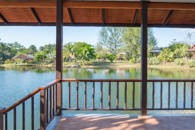 Resort Lake View Balcony Guest Stay B4 - ThaiLife Meditation & Wellness Resort