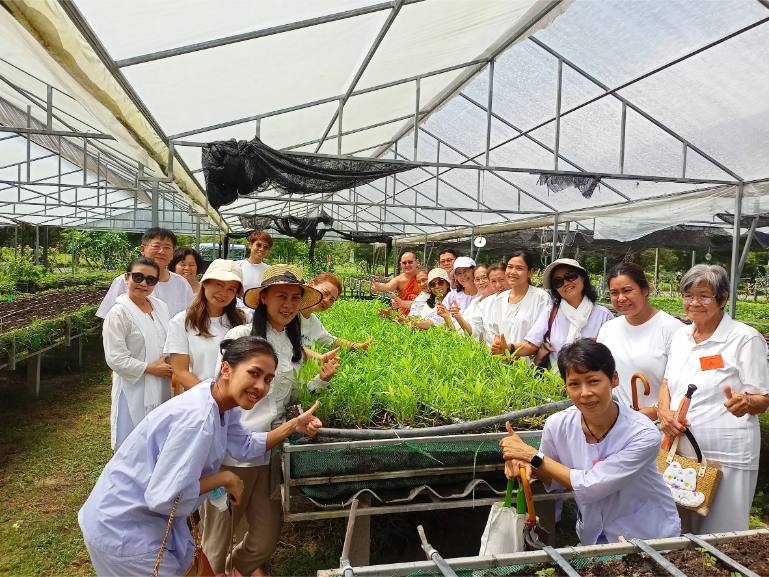 Resort Organic Farm Group Tour B4 - ThaiLife Meditation & Wellness Resort