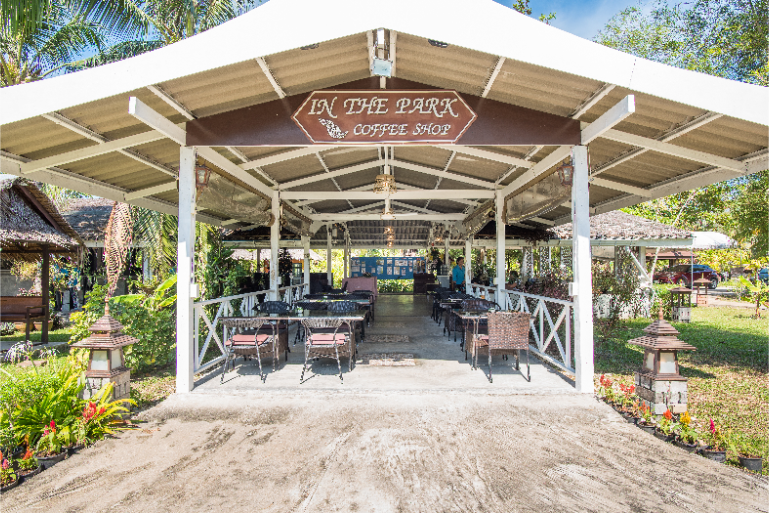 Resort Outdoor Coffee Shop Seating - ThaiLife Meditation & Wellness Resort