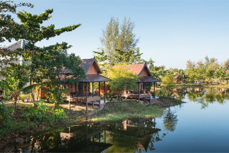 Serene Resort Lagoon Villas Morning B4